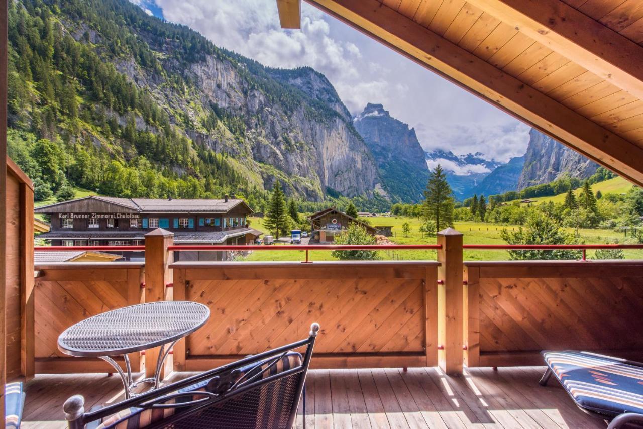 Apartment Lauberhorn, Luxury With Best Views Lauterbrunnen Exterior foto